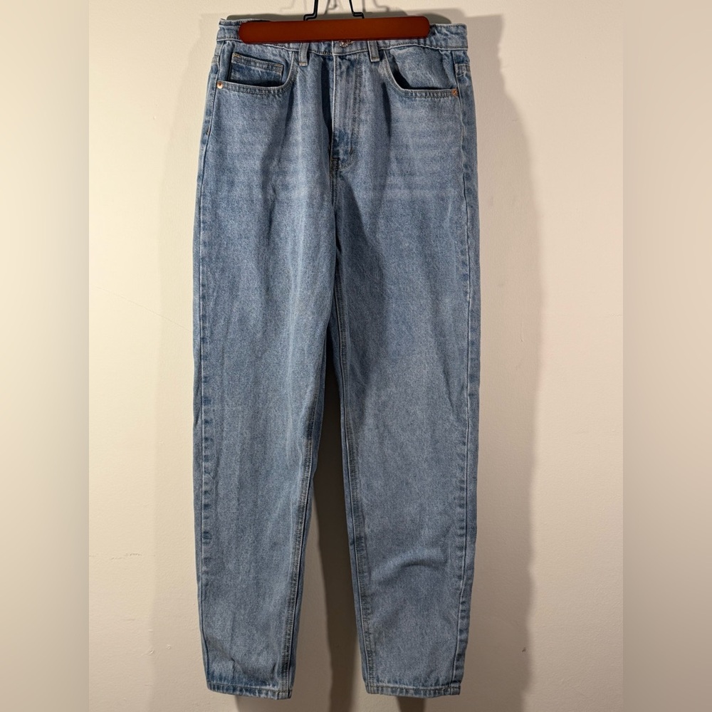 PrettyLittleThing Blue Mom Jeans